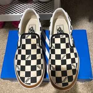 Vans Checkerboard Stacked Slip-On Sneakers